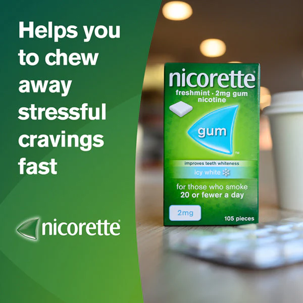 Nicorette Original Gum 2mg 105 Pieces - Image 10