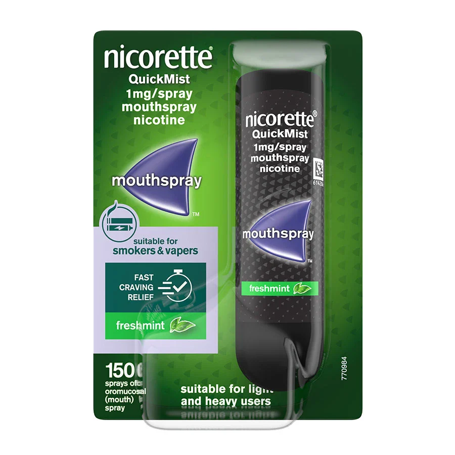 Nicorette QuickMist Freshmint Mouthspray 1mg