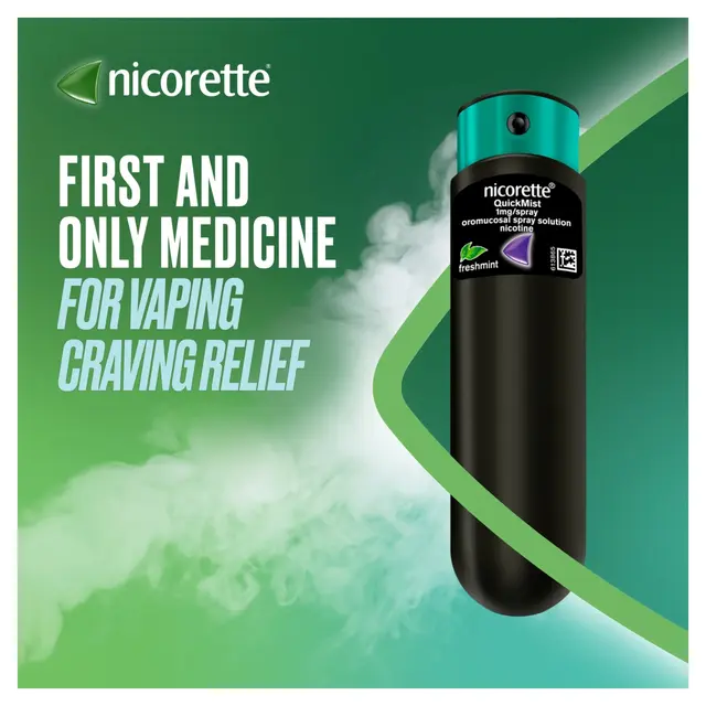 Nicorette QuickMist Freshmint Mouthspray 1mg - Image 2