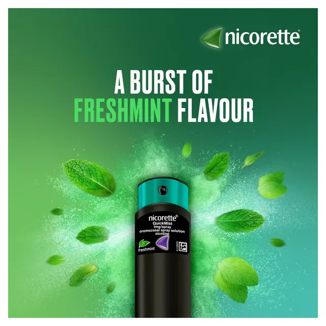 Nicorette QuickMist Freshmint Mouthspray 1mg - Image 3
