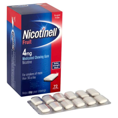 Nicotinell 4mg Fruit Gum 96 Pieces - Image 2