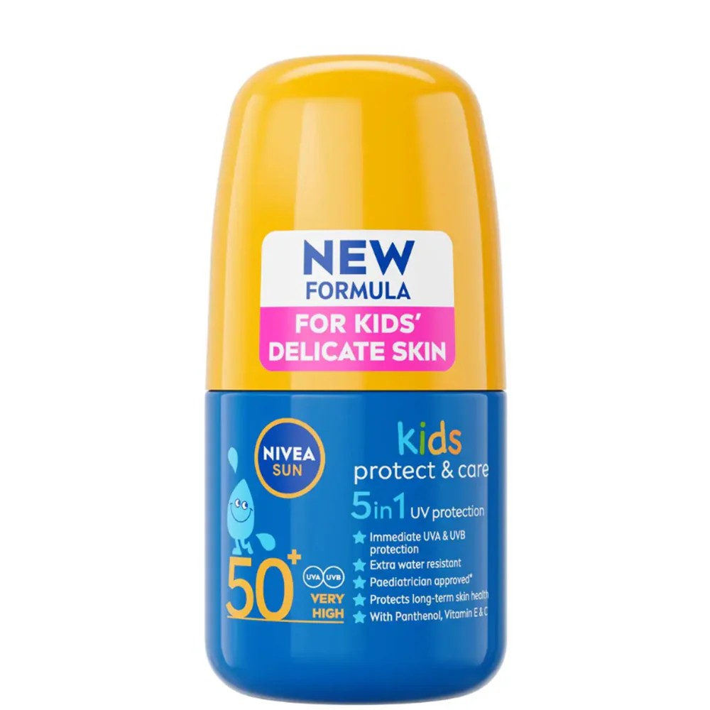 Nivea Sun Kids Protect & Care Roll-On Sun Cream SPF 50+ 50ml