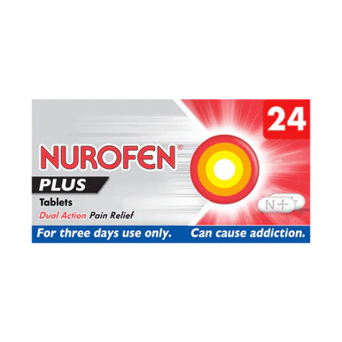 Nurofen Plus 200mg 24 Tablets