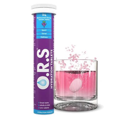 O.R.S. Hydration Blackcurrant Flavour 24 Tablets