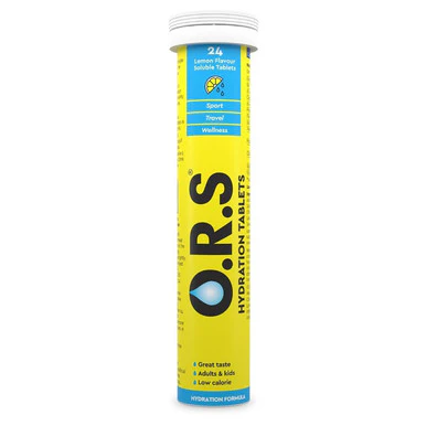 O.R.S. Hydration Lemon Flavour 24 Tablets