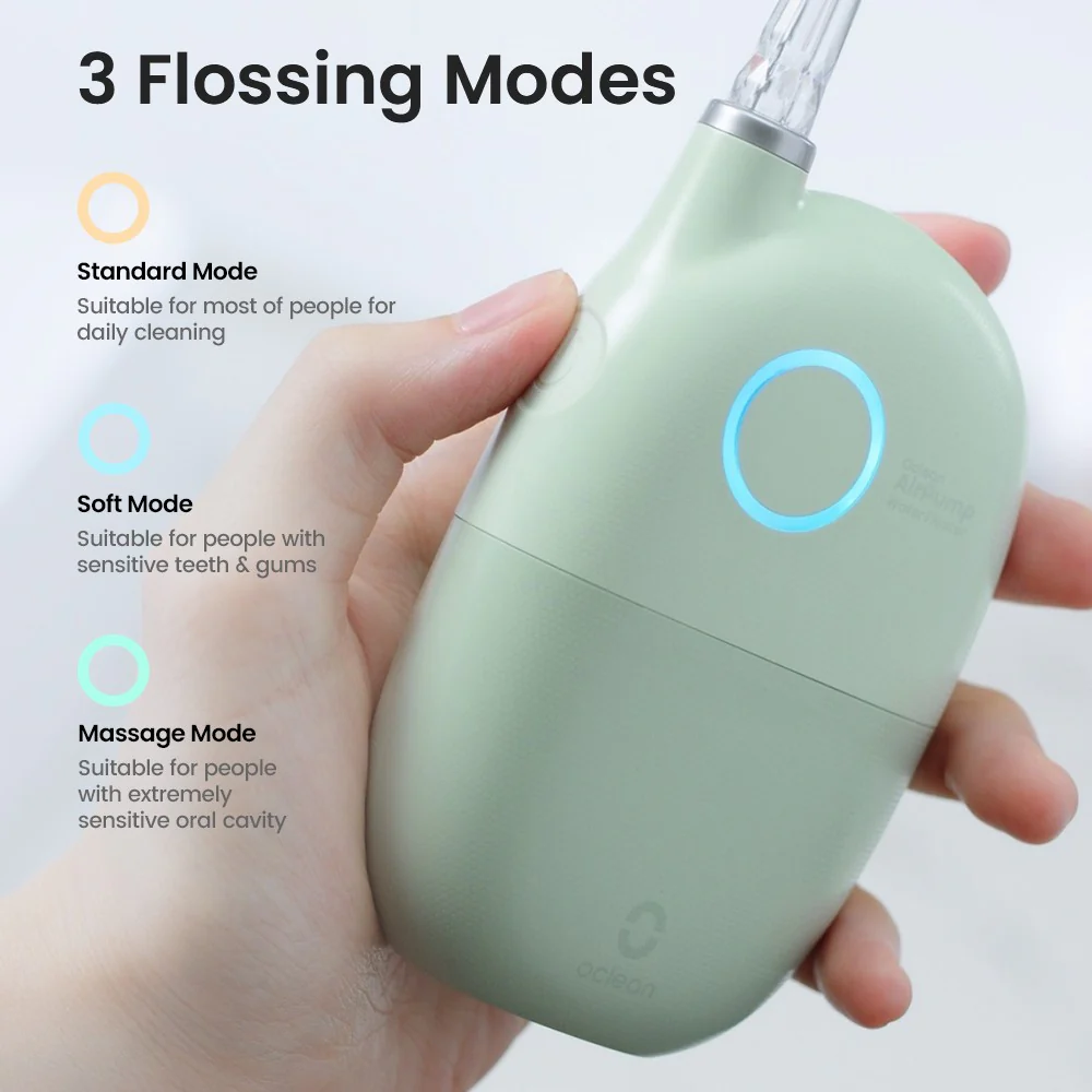 Oclean AirPump A10 Water Flosser Green - Image 2