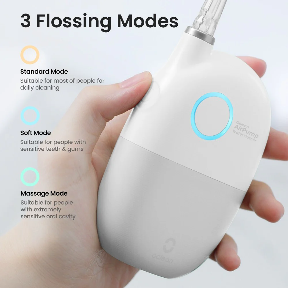Oclean AirPump A10 Water Flosser White - Image 6
