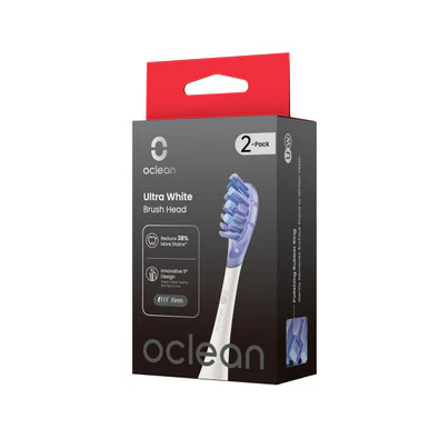 Oclean Ultra White Brush Head 2 Pack White
