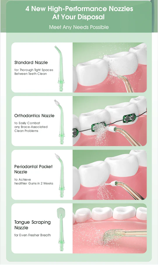 Oclean W10 Water Flosser Green - Image 6