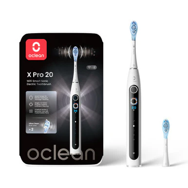 Oclean X Pro 20 Set Electric Toothbrush White