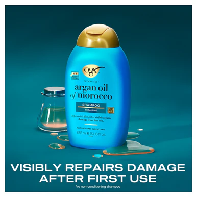 OGX Renewing+ Argan Oil of Morocco Shampoo 385ml - Image 3