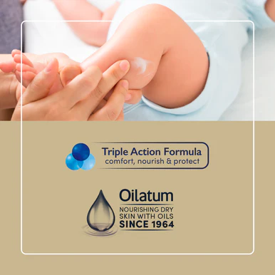 Oilatum Baby Naturally Nourishing Cream 350g - Image 4