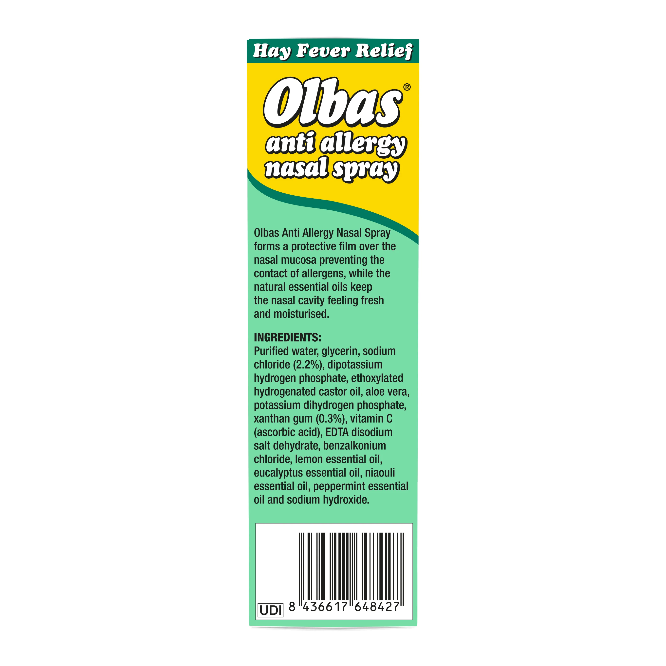 Olbas Anti-Allergy Nasal Spray 20ml - Image 3