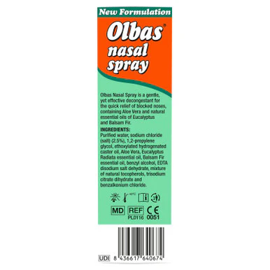 Olbas Nasal Spray 20ml - Image 2