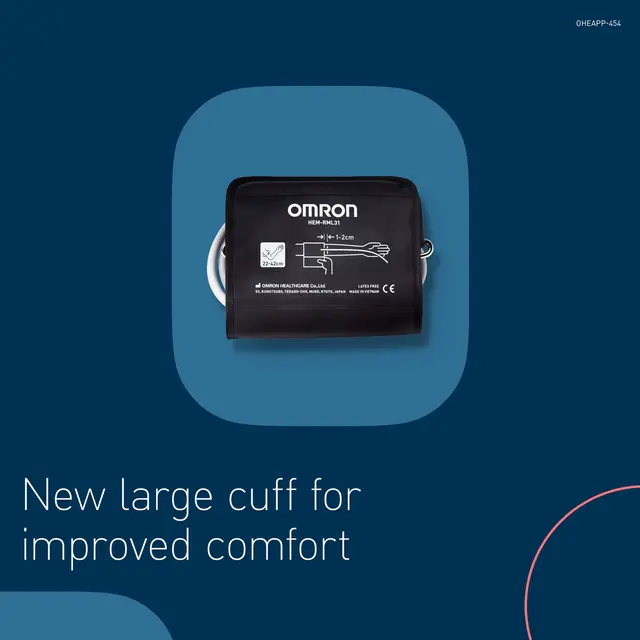 Omron M2+ Upper Arm Blood Pressure Monitor (HEM-7188-LE) - Image 3