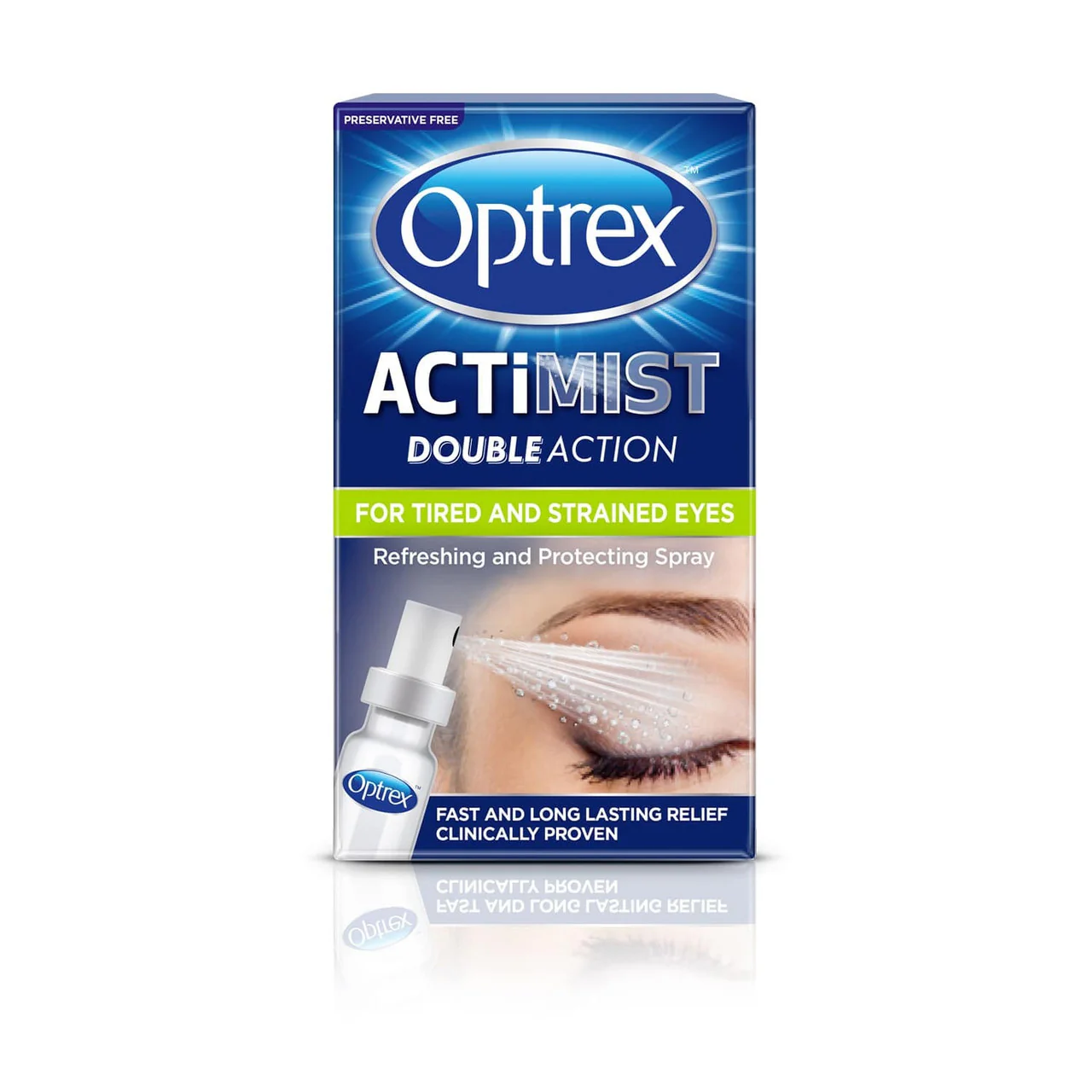 Optrex ActiMist Double Action Tired & Strained Eye Spray 10ml