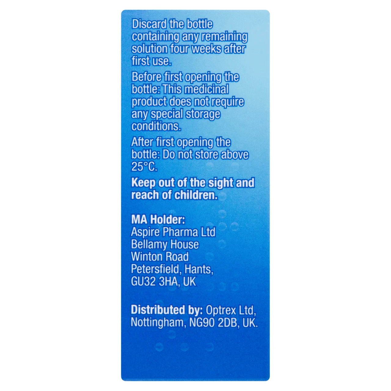 Optrex Allergy Eye Drops 10ml - Image 3