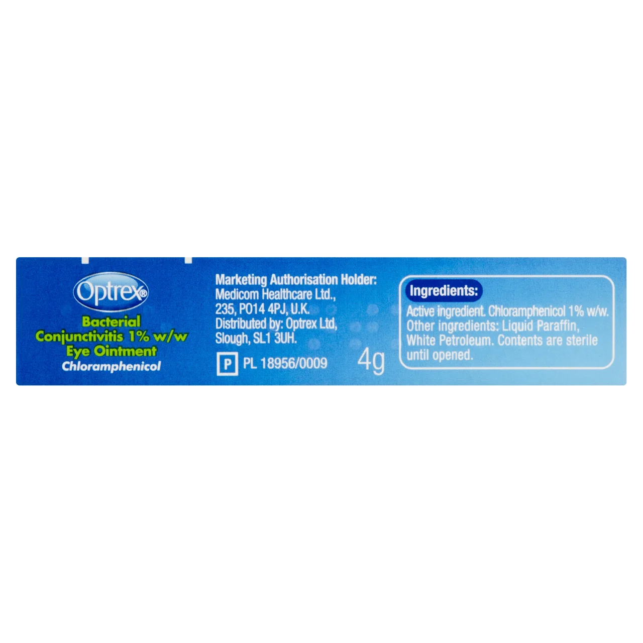 Optrex bacterial conjunctivitis ointment - Image 3