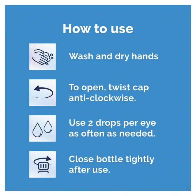 Optrex Eyedew Dazzling Eye Drops 10ml - Image 6