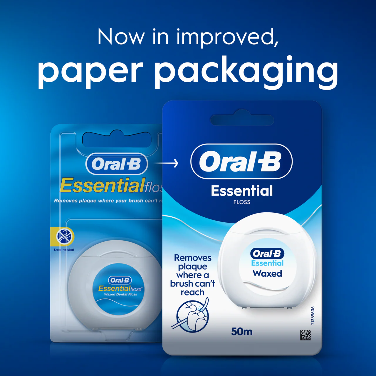 Oral-B Essential Waxed Dental Floss Unflavoured 50m - Image 5