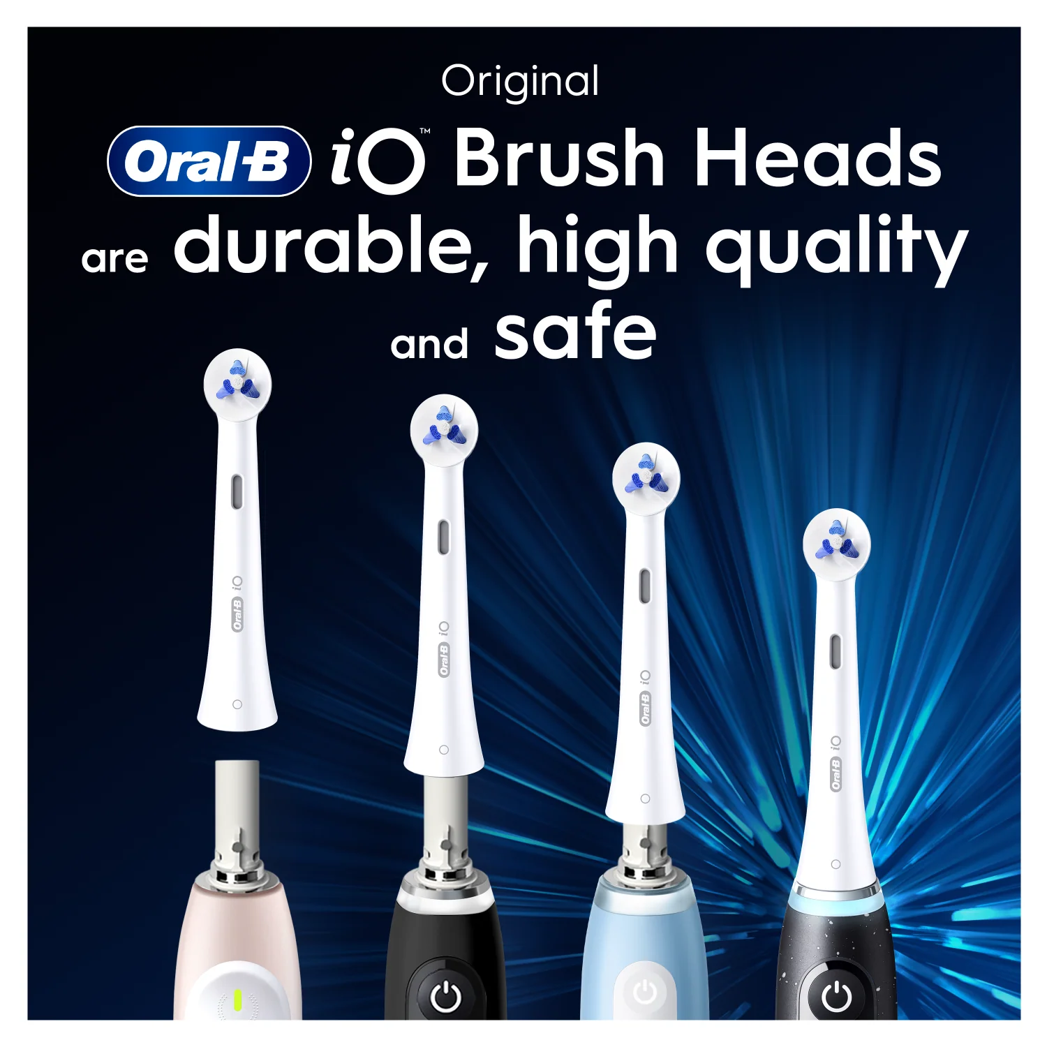 Oral-B iO Interdental Clean Brush Heads 4 Pack - Image 4