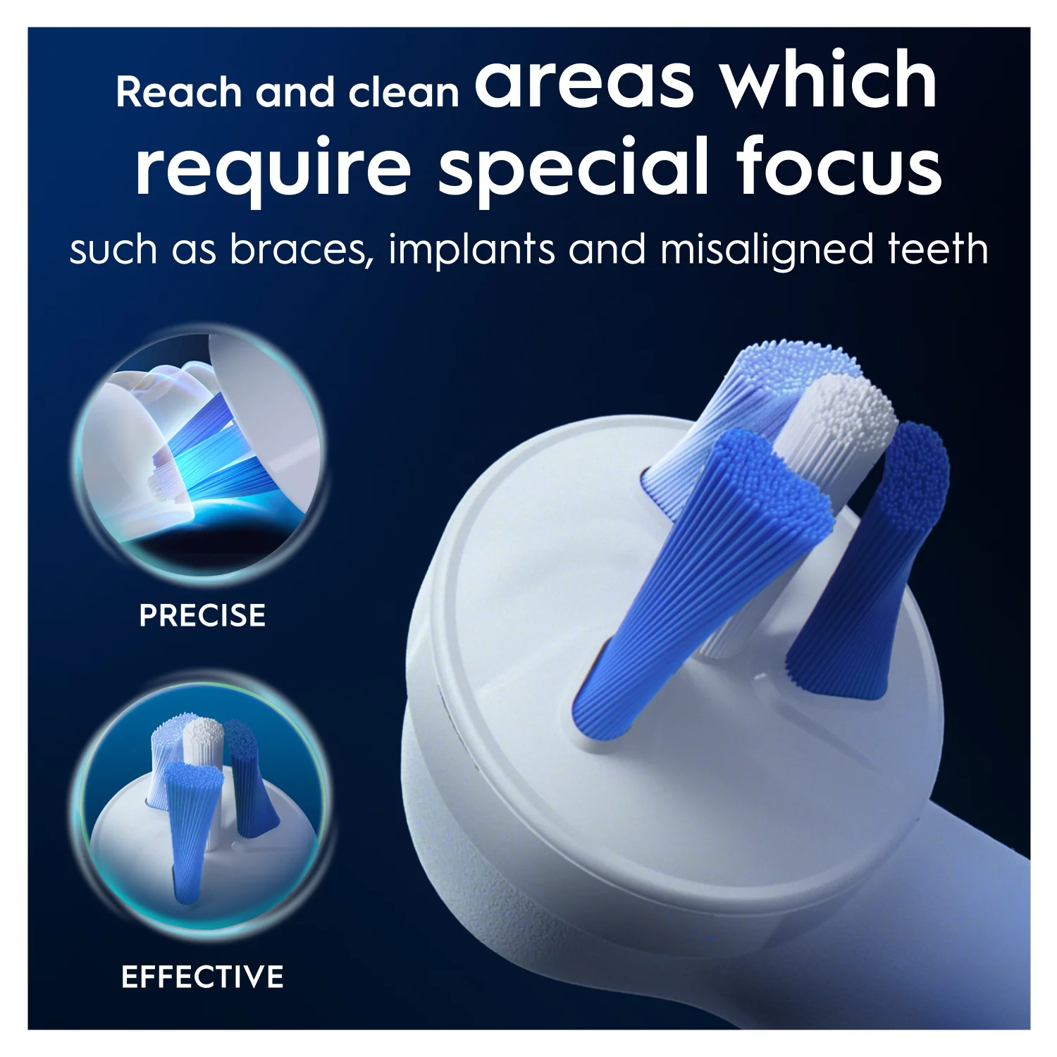 Oral-B iO Interdental Clean Brush Heads 4 Pack - Image 7