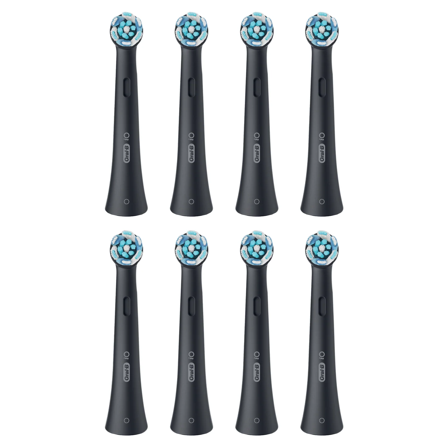 Oral-B iO Ultimate Clean Black Brush Heads 8 - Image 3
