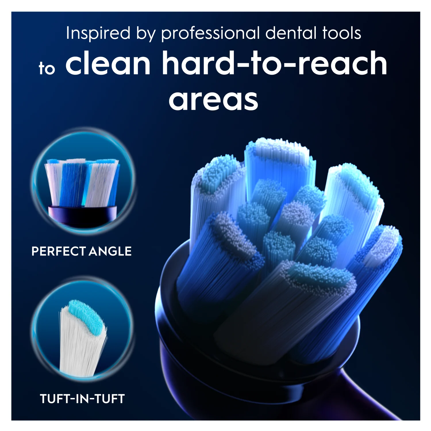 Oral-B iO Ultimate Clean Black Brush Heads 8 - Image 5