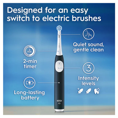 Oral-B iO2 Forest Green Electric Toothbrush + Travel Case - Image 4