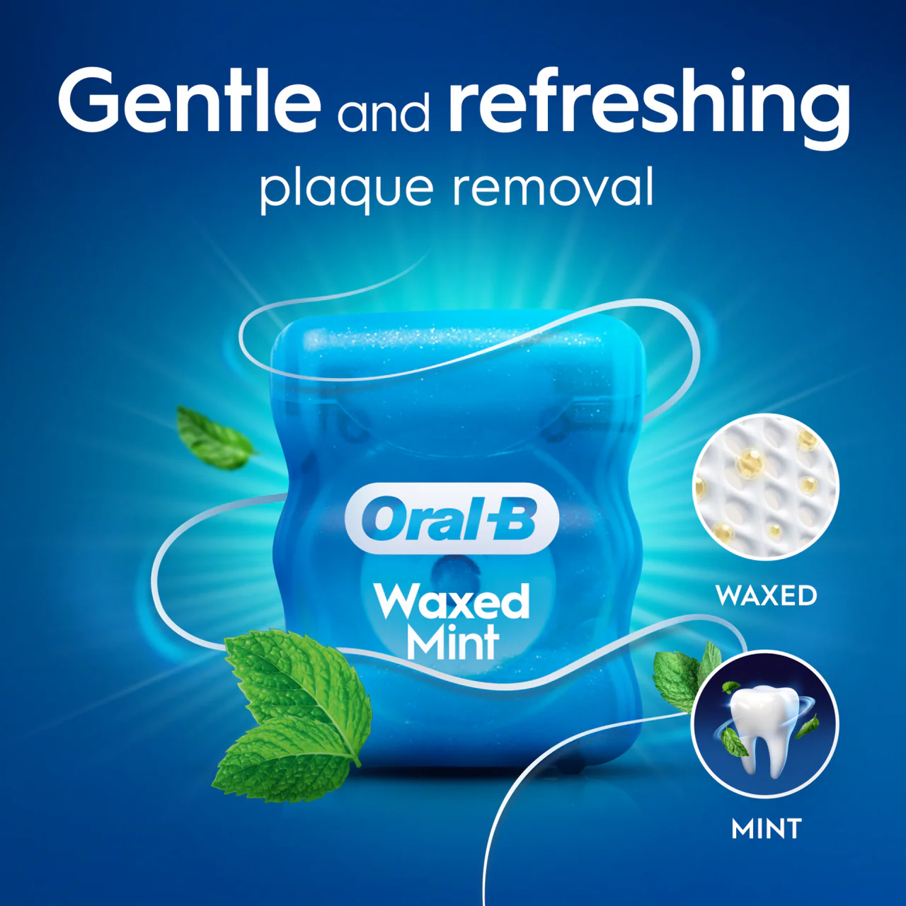 Oral-B Satin Tape Waxed Mint 50m - Image 3