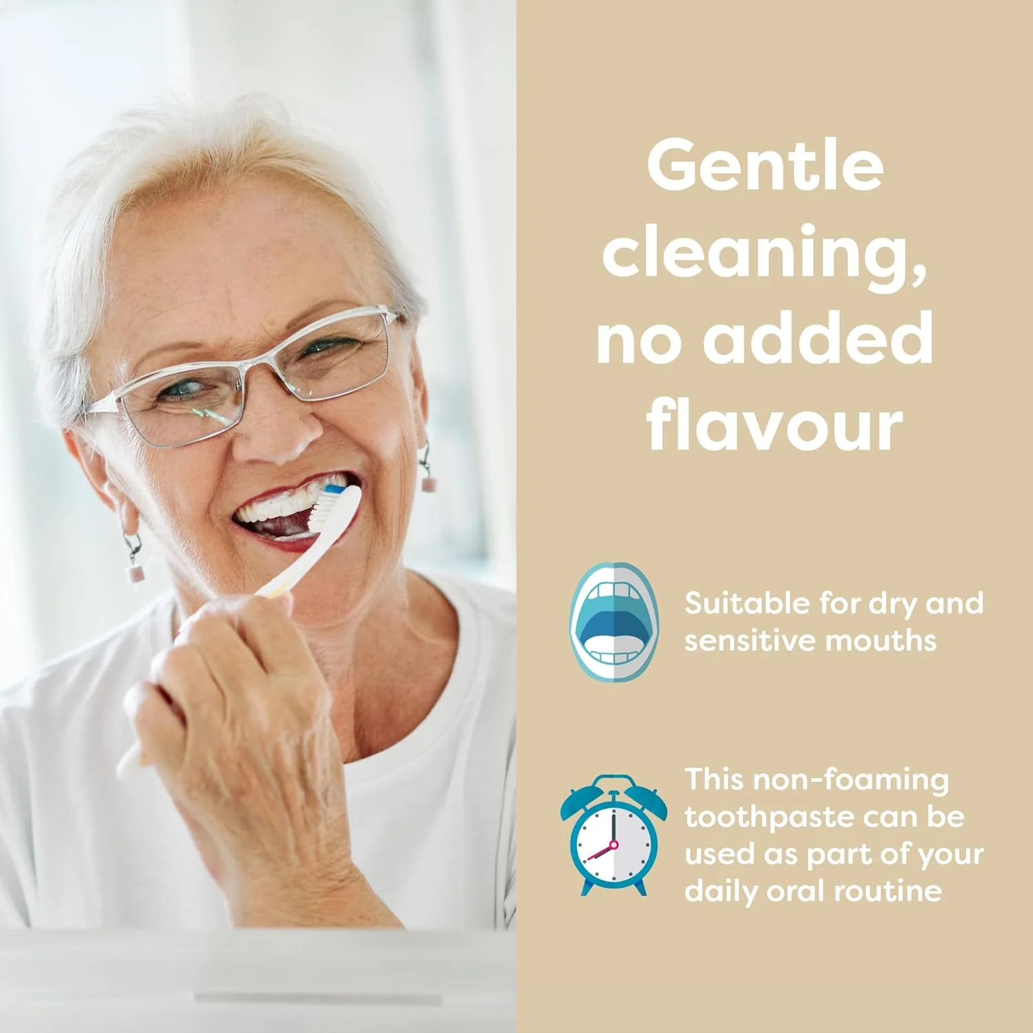 Oralieve Flavour Free Toothpaste 75ml - Image 2