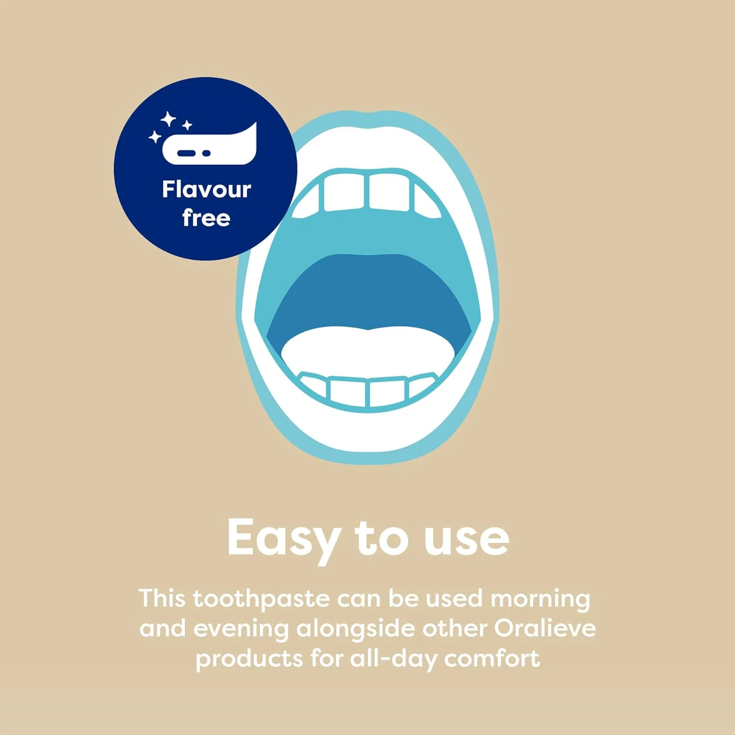 Oralieve Flavour Free Toothpaste 75ml - Image 5