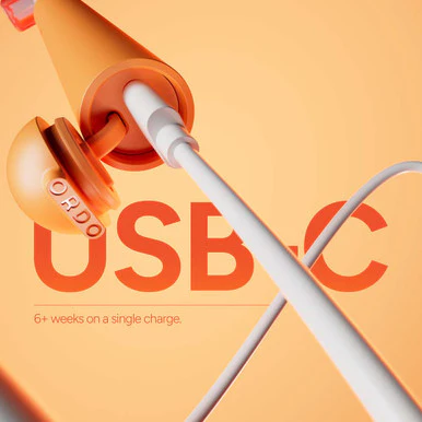 Ordo Sonic Edge Electric Toothbrush Orange - Image 10