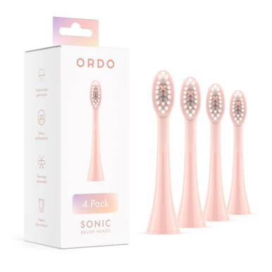 Ordo Sonic Brush Heads - Rose - 4 Pack