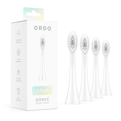Ordo Sonic Brush Heads - White - 4 Pack