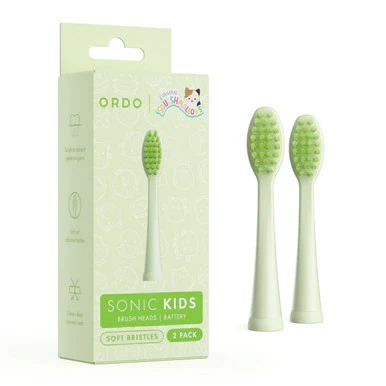 Ordo Sonic Kids Battery Brush Heads - Squishmallows Rutabaga