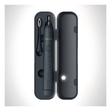 Ordo Sonic+ Toothbrush & Charging Travel Case - Charcoal Grey - Image 4