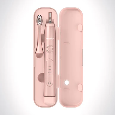 Ordo Sonic+ Toothbrush & Charging Travel Case - Rose Gold - Image 4