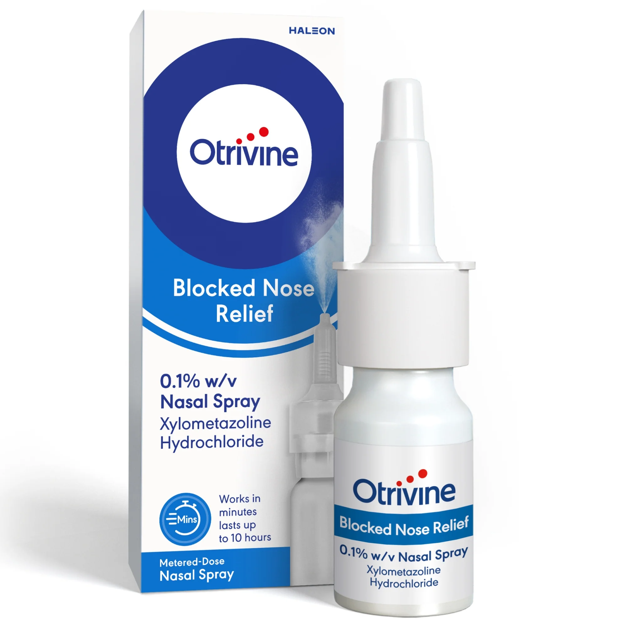 Otrivine Adult Metered Dose Nasal Spray 10ml
