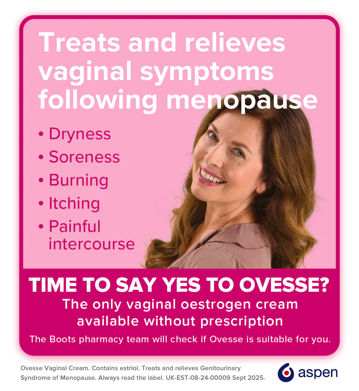 Ovesse 1mg/g Vaginal Cream - 15g Tube + Applicator - Image 2