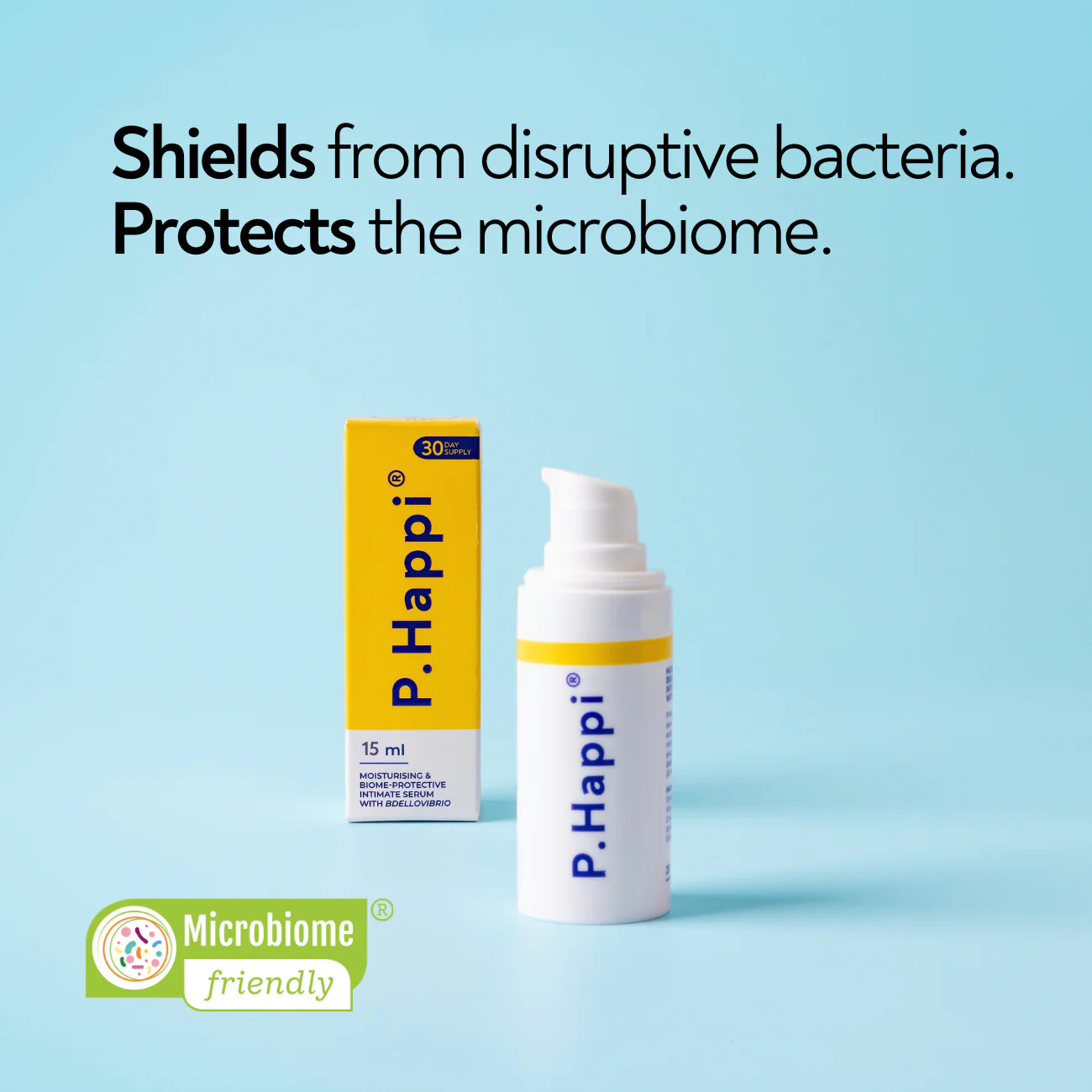 P.Happi Daily Moisturising and Protective Intimate Microbiome Serum 20 ml - Image 2