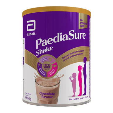 PaediaSure Shake Powder Chocolate Flavour Multivitamin Drink for Kids 850g