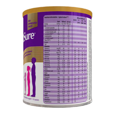 Paediasure Shake Powder Vanilla Flavour Multivitamin Drink for Kids 850g - Image 2