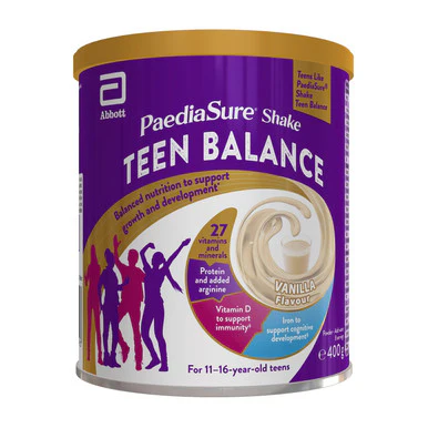PaediaSure Teen Balance Nutritional Supplement Vanilla Shake 400g