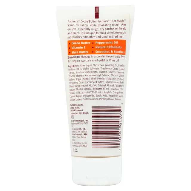 Palmer's Cocoa Butter Formula Foot Magic Scrub 60g - Image 3