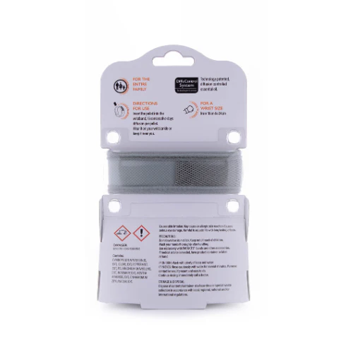 Parakito Adult Anti-Mosquito Khaki Wristband - Image 2