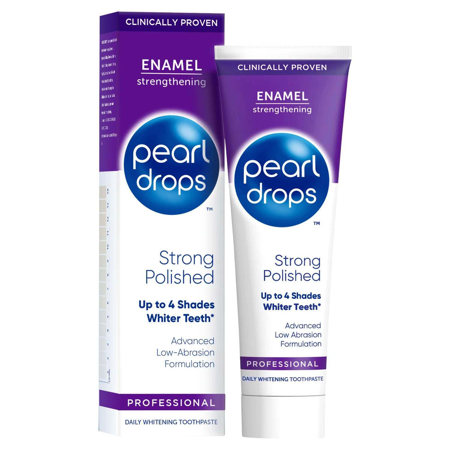 Pearl Drops Strong Polished Daily Whitening Toothpaste 75ml - Image 2