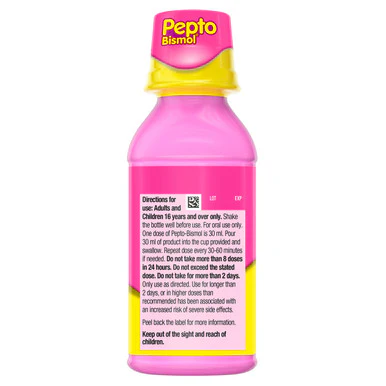 Pepto Bismol Stomach Remedy Liquid Original Flavor 240ML - Image 2
