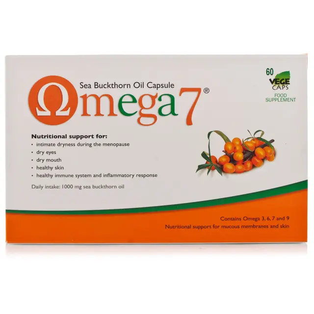 Pharma Nord Omega 7 Sea Buckthorn Oil 60 Capsules