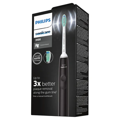 Philips Sonicare 3100 Series Electric Toothbrush Black